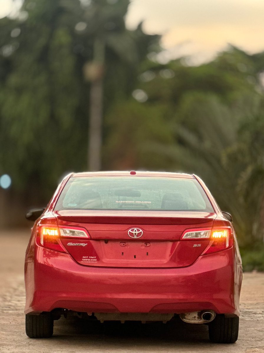Samadd07's tweet photo. FOREIGN USED 2013 TOYOTA CAMRY SE
WITH ORIGINAL CUSTOM DUTY PAID✅
PRICE ₦13,300,000
LOCATION KADUNA
☎️ 08106399317 https://t.co/N5b4mZXzyU
