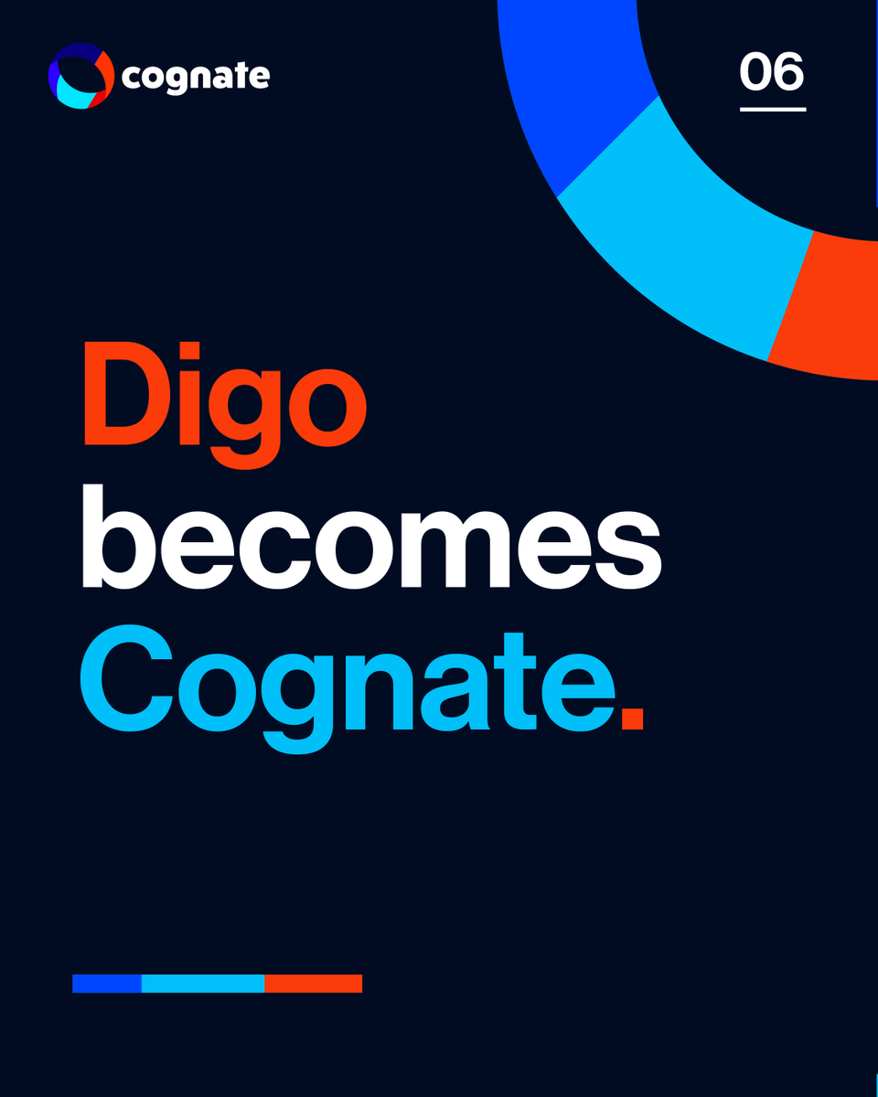 cognatehispanic's tweet photo. Today, Digo Hispanic Media evolves into Cognate Hispanic Marketing — a full-service U.S. Hispanic marketing &amp; media agency. Strategy, media, creativity, and technology, built around culture from the ground up. https://t.co/Hx8y9krzRj
