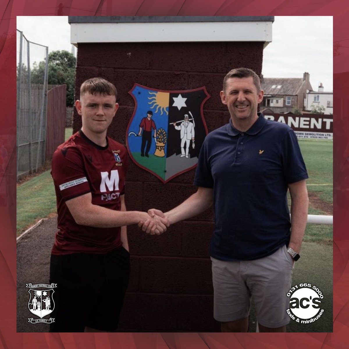 TranentFC's tweet photo. 🗣️ The gaffer shares his thoughts on the signing of Ryan Murray as the young midfielder prepares for his first season with the club. 

Swipe to read what Robbie Horn had to say about Ryan’s arrival at Foresters Park. 📲

#TheBelters 🇱🇻 #LieForrit https://t.co/EF2r4SPu7q