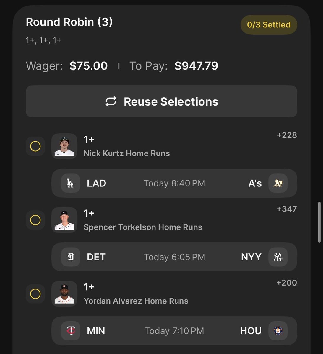 rguptaingitup's tweet photo. @NewMoneyNarth @bbrownDTP @PropFinderApp Some round robin action follow ons https://t.co/mujHrOnodL