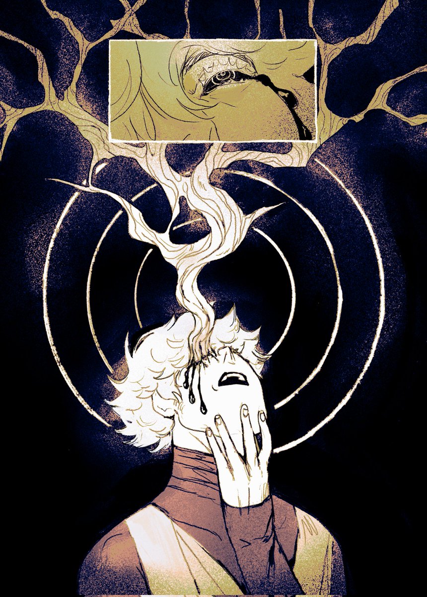 stickymaelk's tweet photo. Ache ?/?
#Δ帽子 #witchhatatelier   

TW: body horror https://t.co/ZeKmuH7DwR