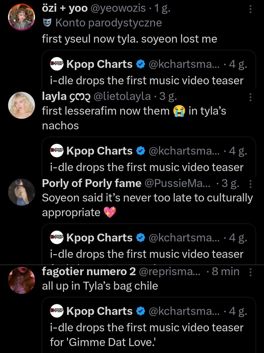 carlfortune_'s tweet photo. Pelo visto a Tyla criou o Afrobeat e o R&amp;B, pq qualquer música de verão que tenha raízes nesses estilos automaticamente é cópia dela 

ai gente, neverland não tem um comeback em paz https://t.co/RefySKBTq8