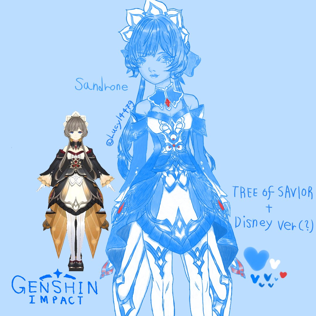 -Fan content OC 8- [6/30/2026] Genshin Impact Sandrone TREE of SAVIOR+# ...