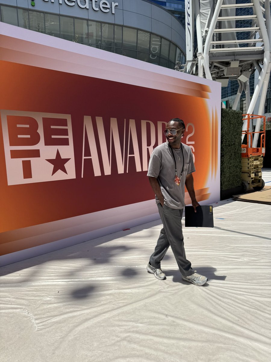 RJDarnell's tweet photo. Wow... another year for the books, and I can honestly say it just keeps getting better. Grateful to have been part of the 2026 BET Awards and another unforgettable BET Awards Weekend. BETAwards #Culturesbiggestnight #weareculture #BETAwards2026 https://t.co/ceVnIofjT3