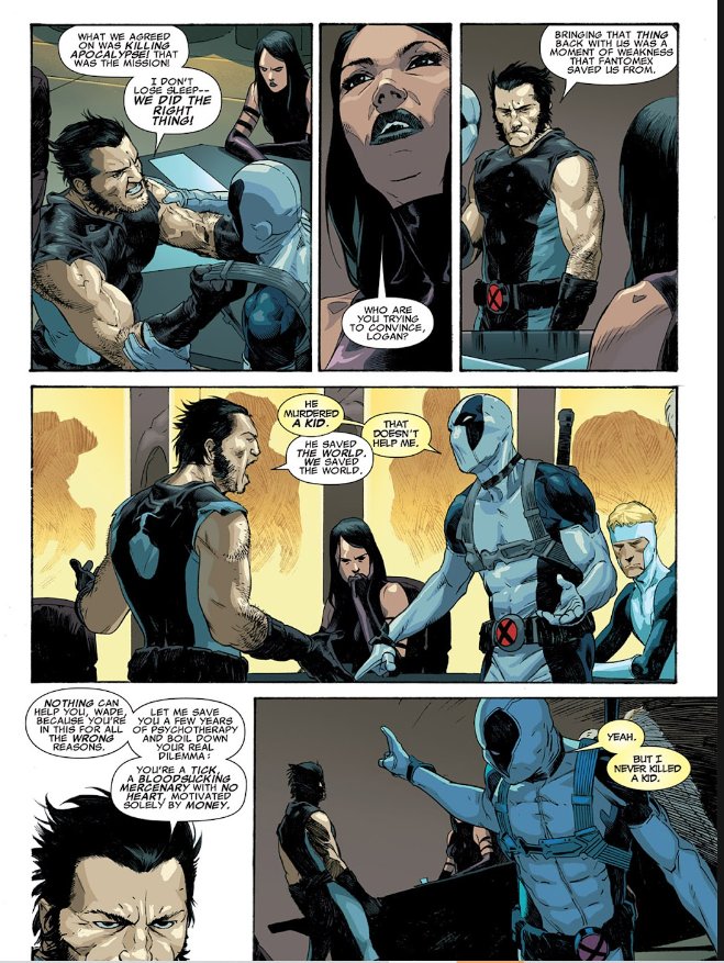 mqetjen's tweet photo. @I__HATE_SOCCER Deadpool is a legitimately great comic book character arguably let down by the adaptations https://t.co/Lc0AohR8sW