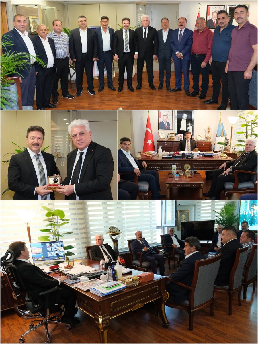 MehmetYiginer's tweet photo. Niğde Esnaf ve Sanatkarlar Odaları Birliği Başkanımız Alim Yeşil, Niğde Marangozlar Odası Başkanımız Mustafa Yıldırım, Niğde Sobacılar Odası Başkanımız Erdal Demiray, Ulukışla Esnaf Odası Başkanımız Nuri Büyükoğlan, Bor Demirciler Odası Başkanımız Ethem Bozdoğan, Bor Marangozlar Odası Başkanımız Kani Demirbilek, Altunhisar Esnaf Odası Başkanımız Nusret Durak, Çamardı Esnaf Odası Başkanımız Ferhat Çınar, Zonguldak Ereğli Şoförler Odası Başkanımız Cevdet Civelek, Gaziantep Nakliyeciler Odası Başkanımız Ahmet Kaya, Gaziantep Kantinciler Odası Başkanımız Muhammet Çeçen, Manisa Turgutlu Şoförler Odası Başkanımız Gökhan Yörüyen ile beraberlerindeki yöneticilerimizi ve misafirlerimizi Federasyonumuzda ağırladık.

Esnaf ve sanatkarlarımızı ilgilendiren hususlar üzerine istişarelerde bulunduğumuz başkanlarımıza, yöneticilerimize ve misafirlerimize nazik ziyaretleri, hayırlı olsun dilekleri ve temennilerinden dolayı teşekkür ediyoruz.