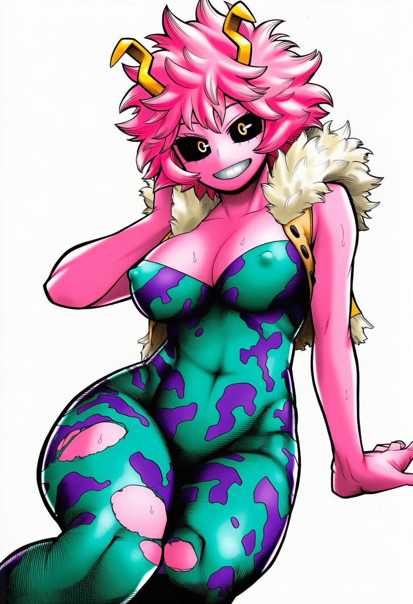 Himatubushobsab's tweet photo. 芦戸三奈/Mina Ashido [僕のヒーローアカデミア]
SFW illustration
＃AIイラスト https://t.co/3vUvWmnhwY