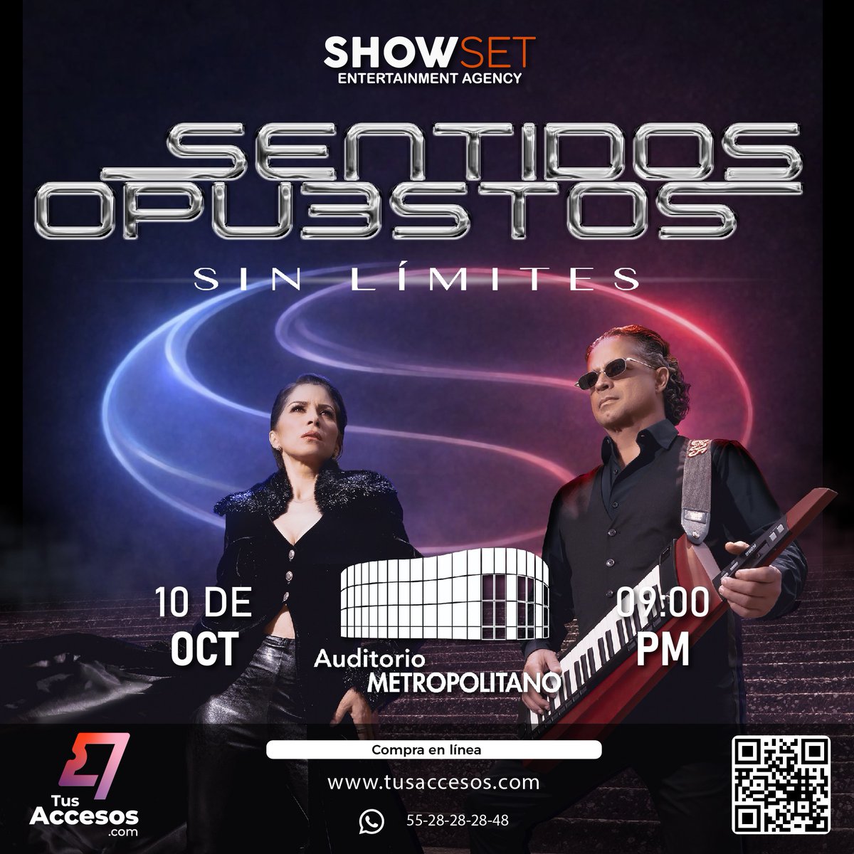 yaexpresate's tweet photo. ¡Sentidos Opuestos llega a Puebla con su tour “Sin Límites”! 📷
Canta y baila con los éxitos que marcaron toda una generación en una noche llena de nostalgia, energía y grandes recuerdos
📷 Auditorio Metropolitano de Puebla
📷 Sábado 10 octubre
📷 9:00 PM
📷 Compra tus boletos https://t.co/uV8EyAWrEG