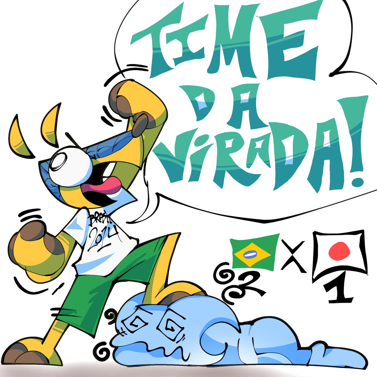 alzie151's tweet photo. TIME DA VIRADA PORRA!
#BRAxJAP https://t.co/XVYFBaYGBp