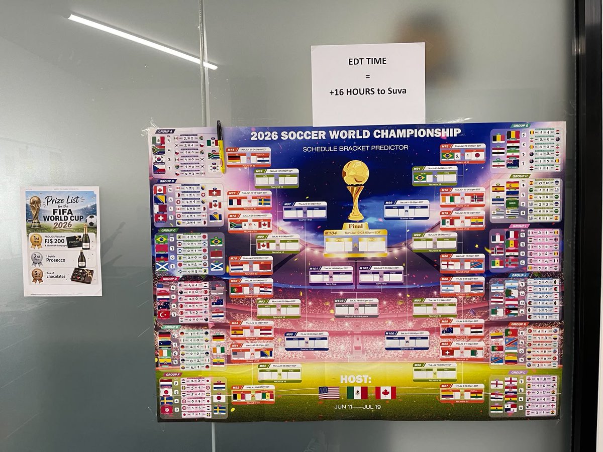 GermanyPacific's tweet photo. 🇩🇪⚽ Come on, Germany! 🇩🇪
We’re ready for another thrilling match and another fantastic World Cup get-together here in Fiji! 🇫🇯🙌
Cheering together, celebrating together – #DieMannschaft, we’re behind you all the way! 💪⚽
#GER @FIFAWorldCup #TeamGermany @DFB_Team https://t.co/f6viR2nIlA