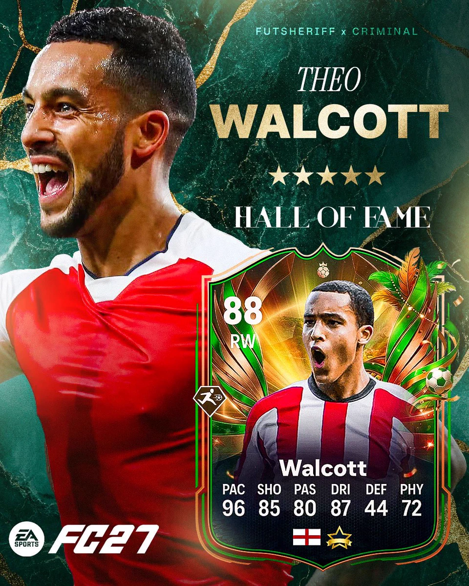 Remy & Walcott FC 27 Hall of Fame Players