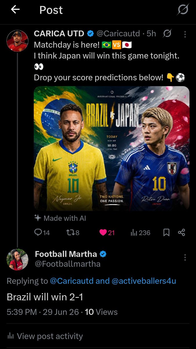 Football Martha tweet media