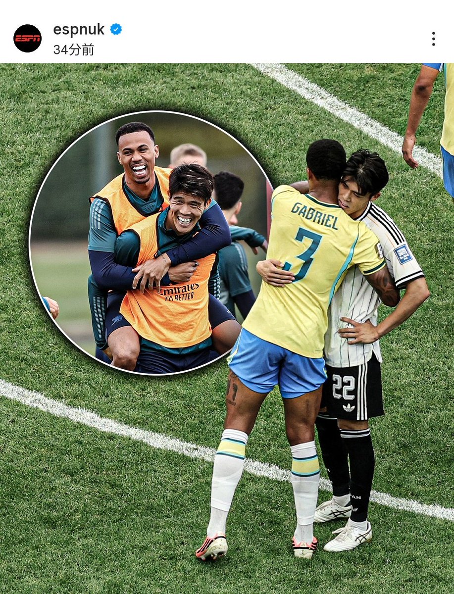 asami_abe_0830's tweet photo. 🇯🇵🫂🇧🇷
『元アーセナルのチームメイトである冨安選手を慰めるガブリエル』
『田中碧選手を慰めるクーニャ』
『試合終了の笛のあと、🇧🇷の仲間の元へ行く前に田中碧選手を慰めに向かったネイマール』

そして日本の選手全員に声をかけに行ったアリソン、そしてタキを励ましてくれた🥹✨

友情🇧🇷RESPECT🙏 https://t.co/LRgWYDsFHa