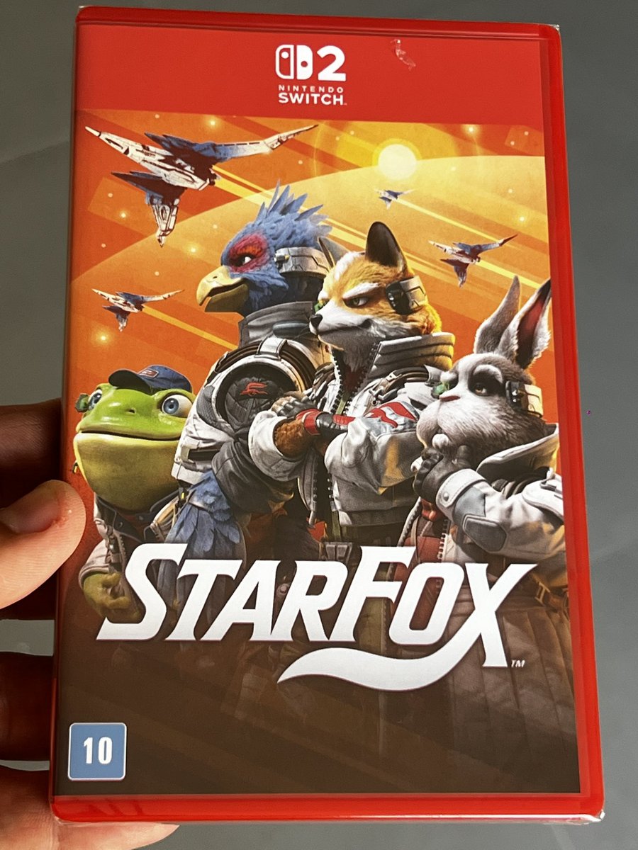 Carloni_pololo's tweet photo. Mais uma pedrada enviado pela @GamerHutStore  👍👍 #starfox https://t.co/WHMYYXtL8L