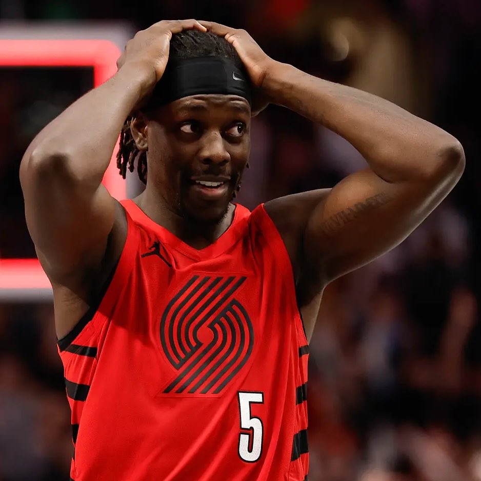esidery's tweet photo. The Trail Blazers still have plenty of salary-matching options to acquire Jaylen Brown from the Celtics, even after trading Jerami Grant for Ja Morant:

Jrue Holiday: $34.8 million
Shaedon Sharpe: $20.1 million
Toumani Camara: $18.1 million
Scoot Henderson: $13.6 million https://t.co/tL16wWFz0o