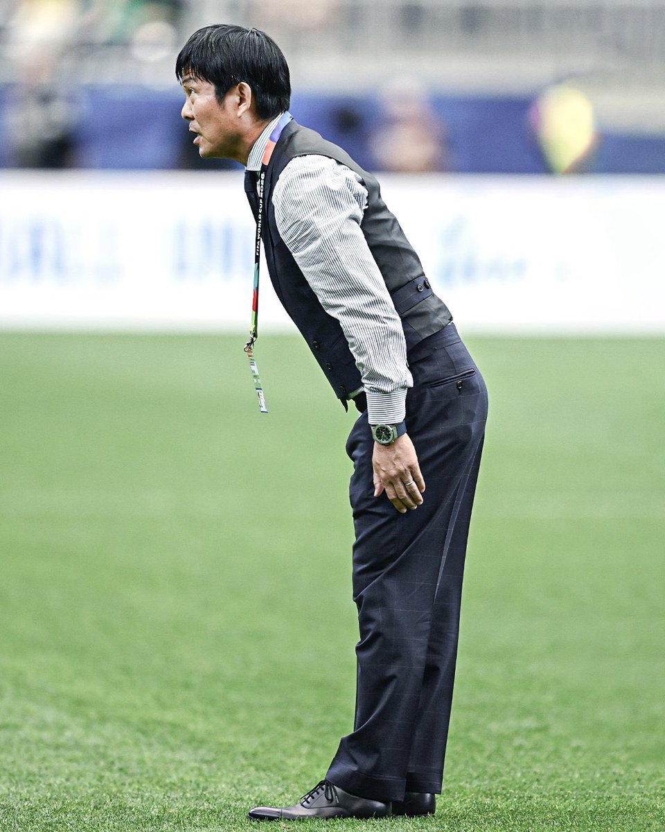 ClemBall's tweet photo. One of my favorite managers in the World Cup. 

His AURA is unmatched.👏❤️ https://t.co/oBdYH5rqDH