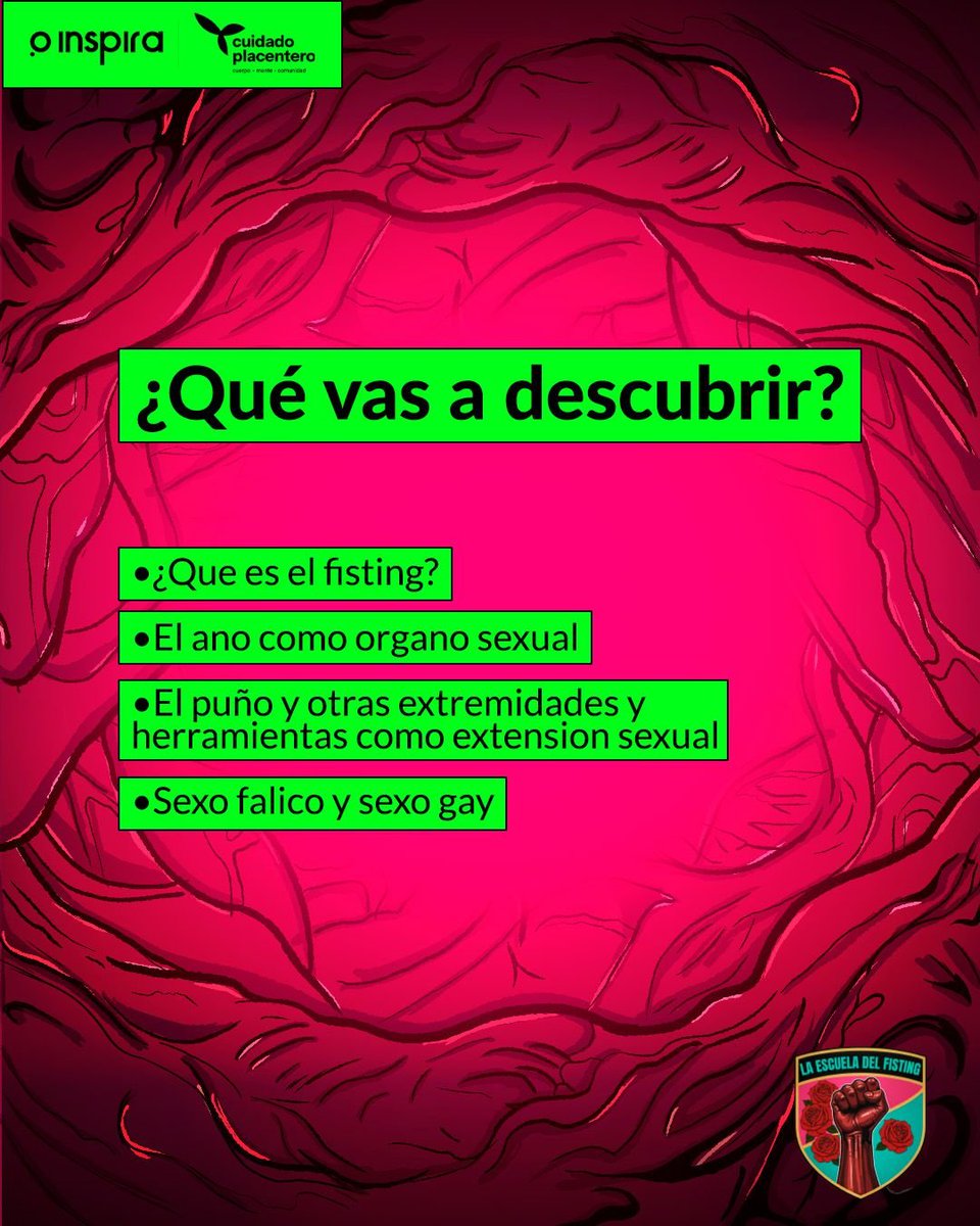 FFBOYMEX's tweet photo. El CURSO está dirigido a lxs personas interesados en el FISTING ANAL (dar o recibir) 

El curso se divide en:

Día 1: QUE ES EL FF / REPARACIÓN DEL ESPACIO
Día 2. Preparación personal / Dilatación
Día 3 REDUCCIÓN DE DAÑOS

Manda mensaje para más información 
@InspiraCambioAC @ESCUELAFFMX @ArmandFist