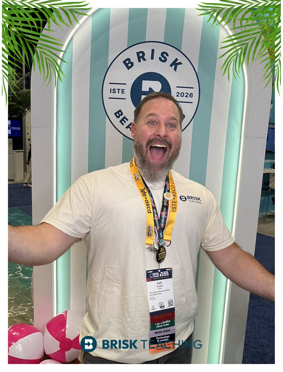 TechEdCC's tweet photo. Great time having with my @briskteaching people today…… @ISTE_ASCD #ISTELive https://t.co/GWGY9rtaef