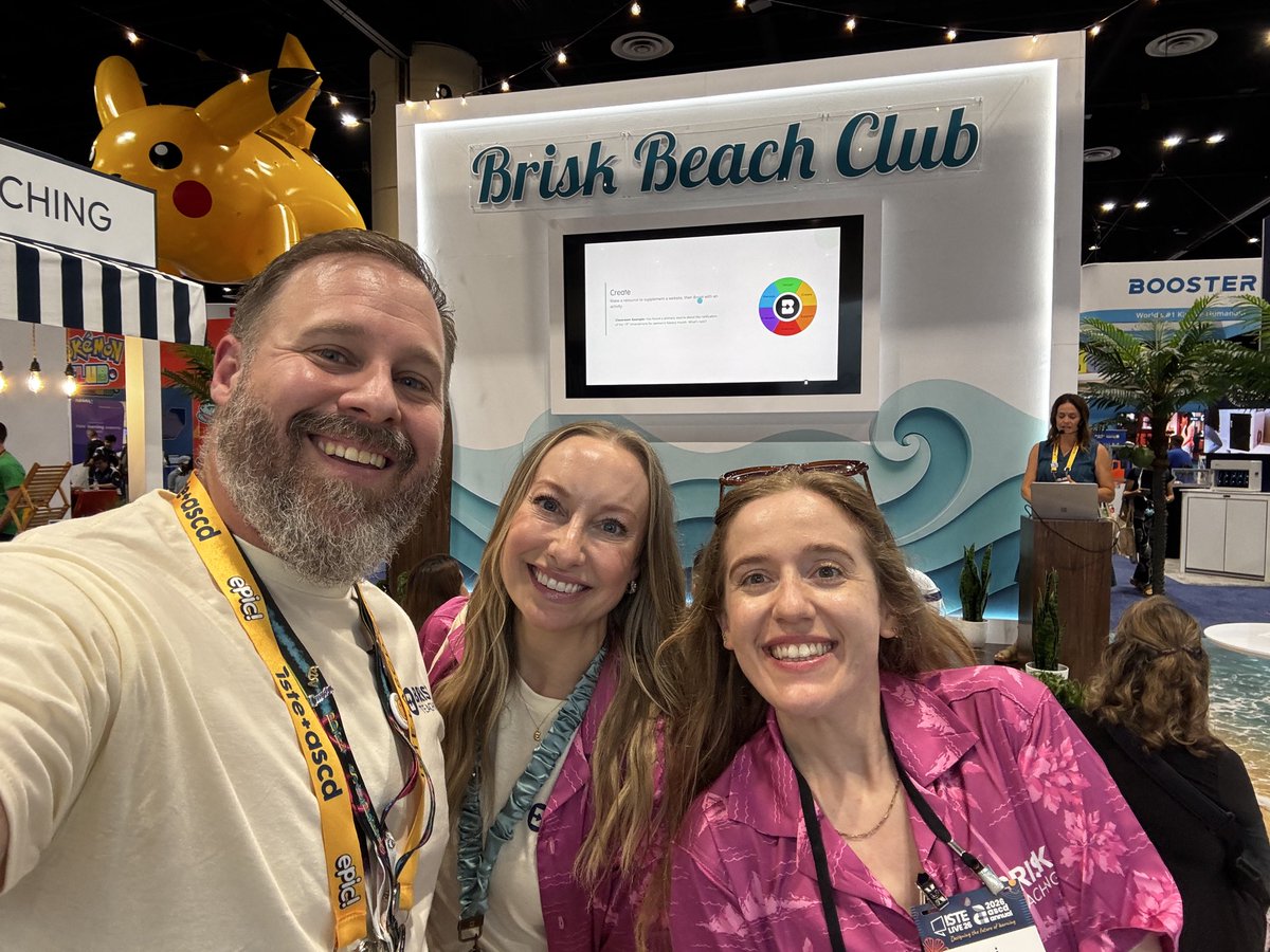 TechEdCC's tweet photo. Great time having with my @briskteaching people today…… @ISTE_ASCD #ISTELive https://t.co/GWGY9rtaef