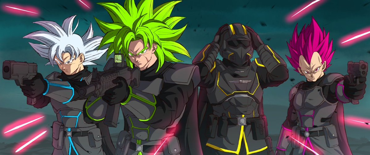 HunterGamble19's tweet photo. I would like to give a shoutout to the goat himself @Pedro_Ronel for creating this amazing wallpaper. For both my favorite anime, which is "Dragon Ball," and my favorite game, which is "Helldivers". Thanks again for bringing this to light, bro! https://t.co/ya1QGrZQZI