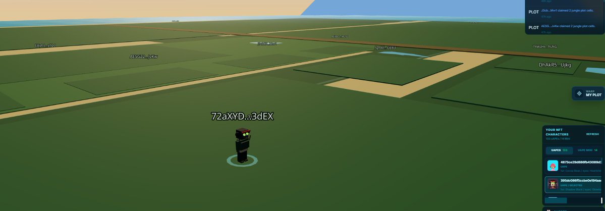 uapenfts's tweet photo. Live server #1 is now online

Good to see so many plots claimed! https://t.co/0ygqFJjhP8
