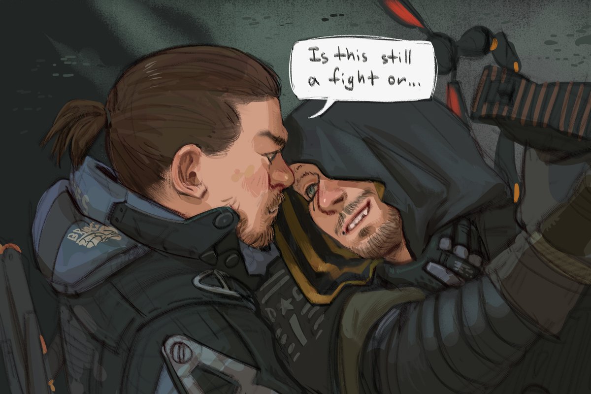 potadumpling's tweet photo. redraw with a sliiiight change👀i just... can't stop looking at them...
#deathstranding #samhiggs https://t.co/Y5EPofy2Ie