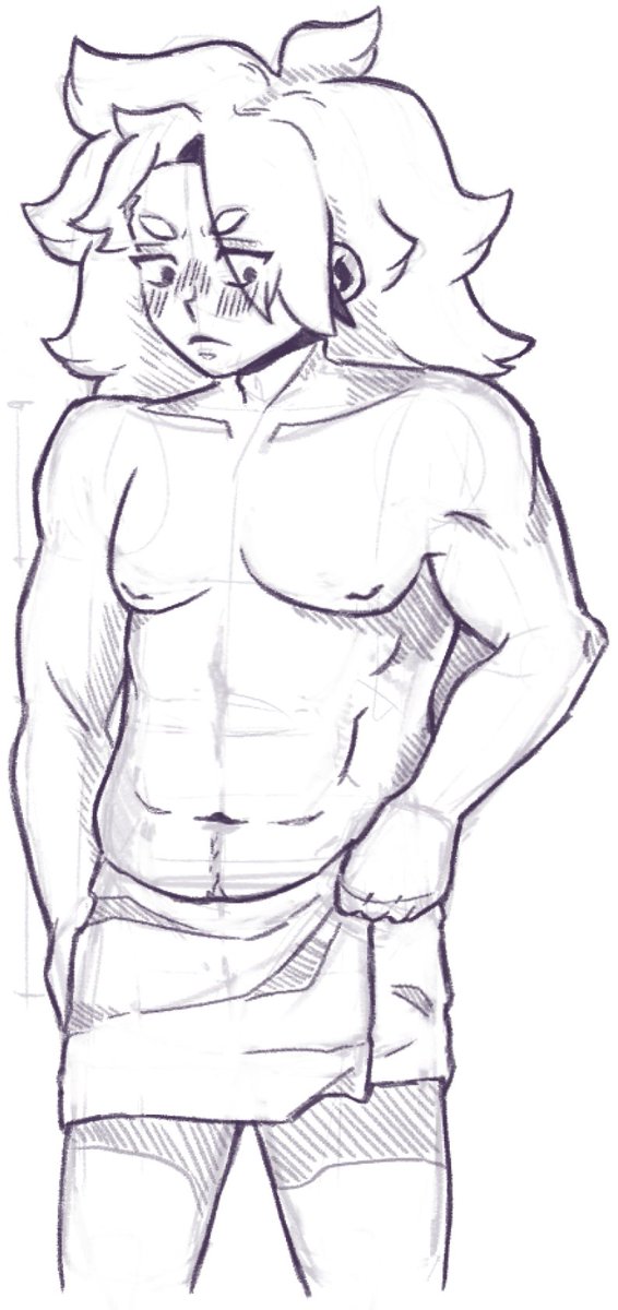 kel_stardust's tweet photo. (sketch) ragno dragon striker body type study https://t.co/yV4SnvYkgr