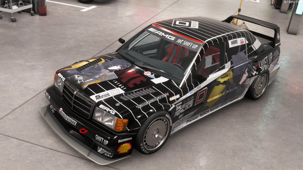ForzaHorizon6 #NIKKE FEでもDの痛車作りましたので共有。 今度は