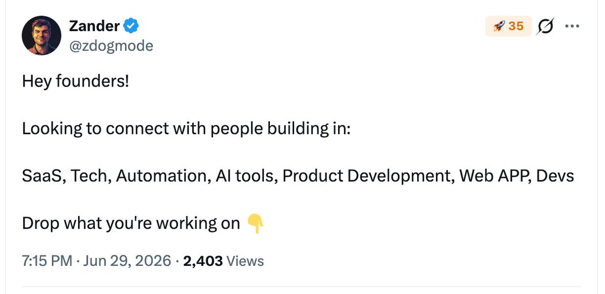 entrptaher's tweet photo. @zdogmode Working on a chrome extension that helps me figure out reply worthy tweets. https://t.co/sS4eQUlvkl