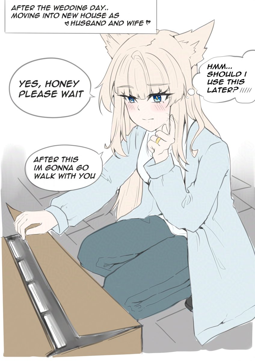 MikeDrawArt98's tweet photo. Daily Life with Perlica/ ペリカ as wife
" Honey, let's go for walk and get some dinner ~ "
#ArknightsEndfield #Endfield‌ https://t.co/Si2iRTbD22