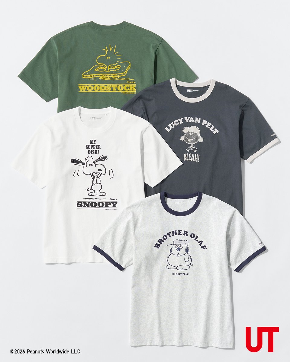 Uniqlo_Canada's tweet photo. Now Available: your favourite Peanuts moments, now on UT: https://t.co/HfEqwLPuY1

-

Disponible maintenant : vos moments préférés de la bande-dessinée Peanuts, célébrés dans la collection UT : https://t.co/97Qk50B4kM

#UNIQLOCanada #Peanuts #UT https://t.co/tH9a64TAmj