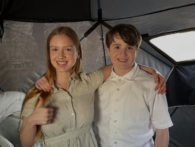 IfoouundThem's tweet photo. Sophia and Boy in White.
 #FROM #FROMily https://t.co/FPT8gZFQuP