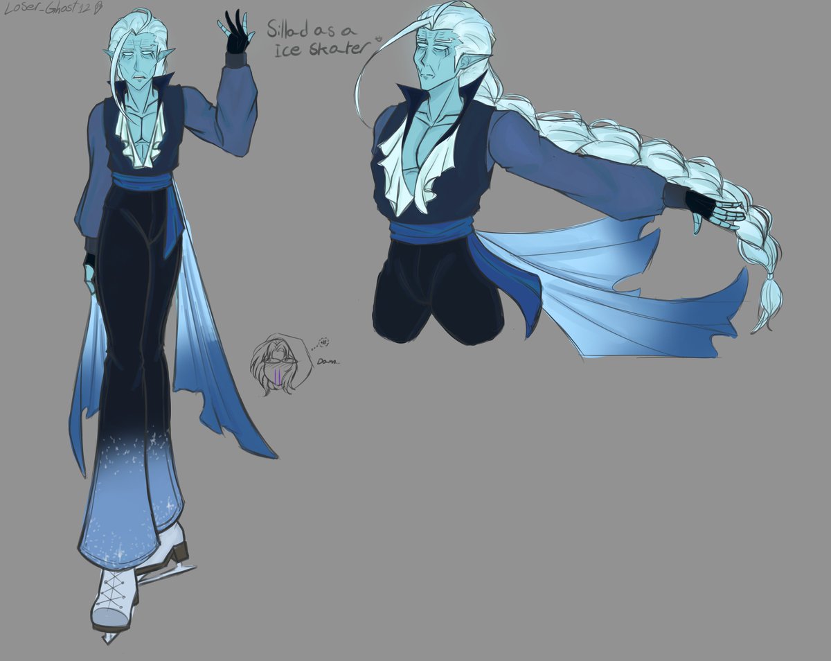 Loser_Ghost12's tweet photo. Sillad as a professional ice skater!!!! :D https://t.co/4RMOEhq7eG