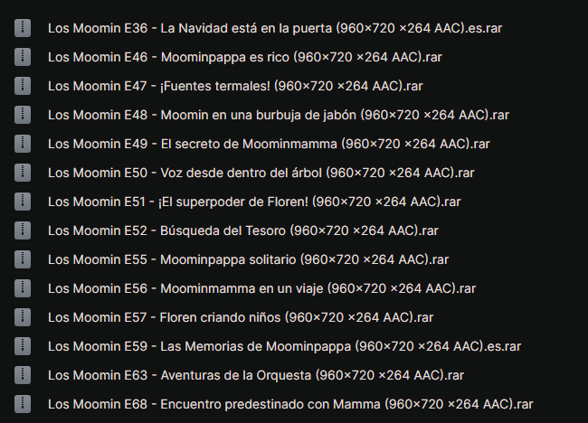MOOMIN Español tweet media
