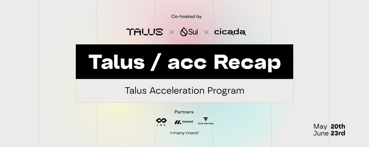 Talus Labs tweet media