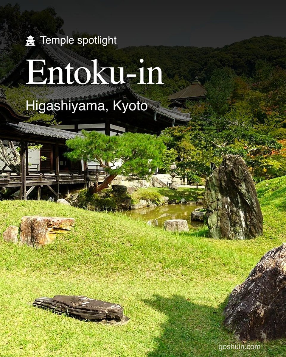 GoshuinAtlas's tweet photo. Entoku-in (円徳院), Higashiyama, Kyoto.

Did you know? Admire Hasegawa Tohaku’s screen paintings in the temple interiors.

📍 Higashiyama, Kyoto
https://t.co/u3TnLdmUZR

#goshuin #Japan https://t.co/f55dwSB4wV