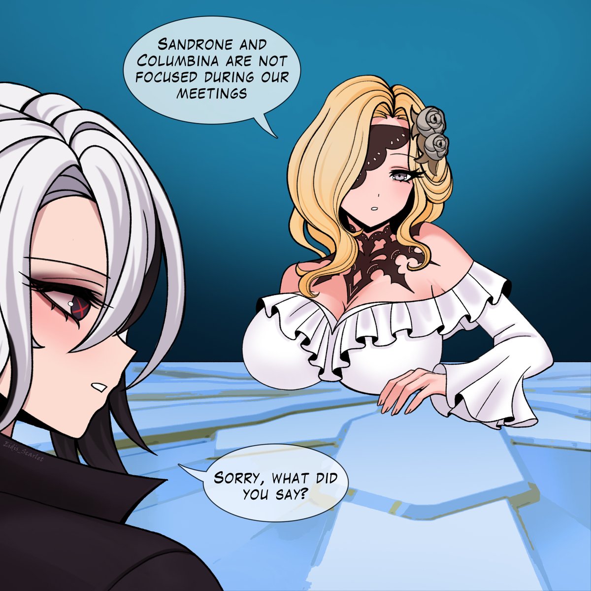 Eidis_Scarlet's tweet photo. I wonder why...
(part 1) https://t.co/ZhDkzkiTlD
