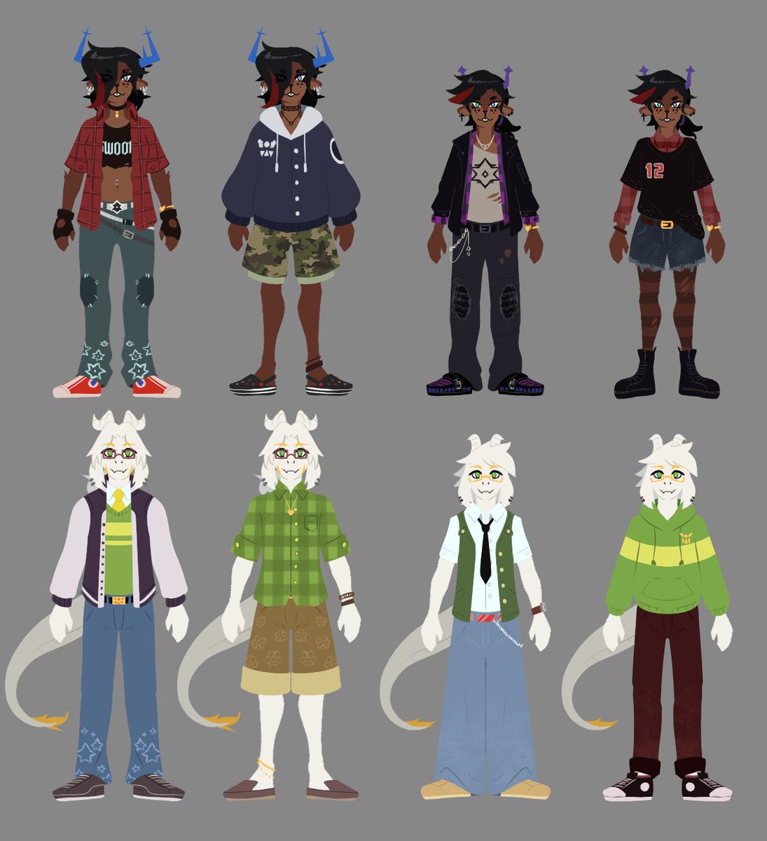_EthAndroid_'s tweet photo. They are done !!!

I really like how they turn out 💜

All of that is done so I can finally use those designs and make the Dessriel illustration I was waiting to make since chapter 5 !

Gonna defintely make more because they are cool and very helpful !!

[#Dessriel #Deltarune] https://t.co/Ct2CADzecD
