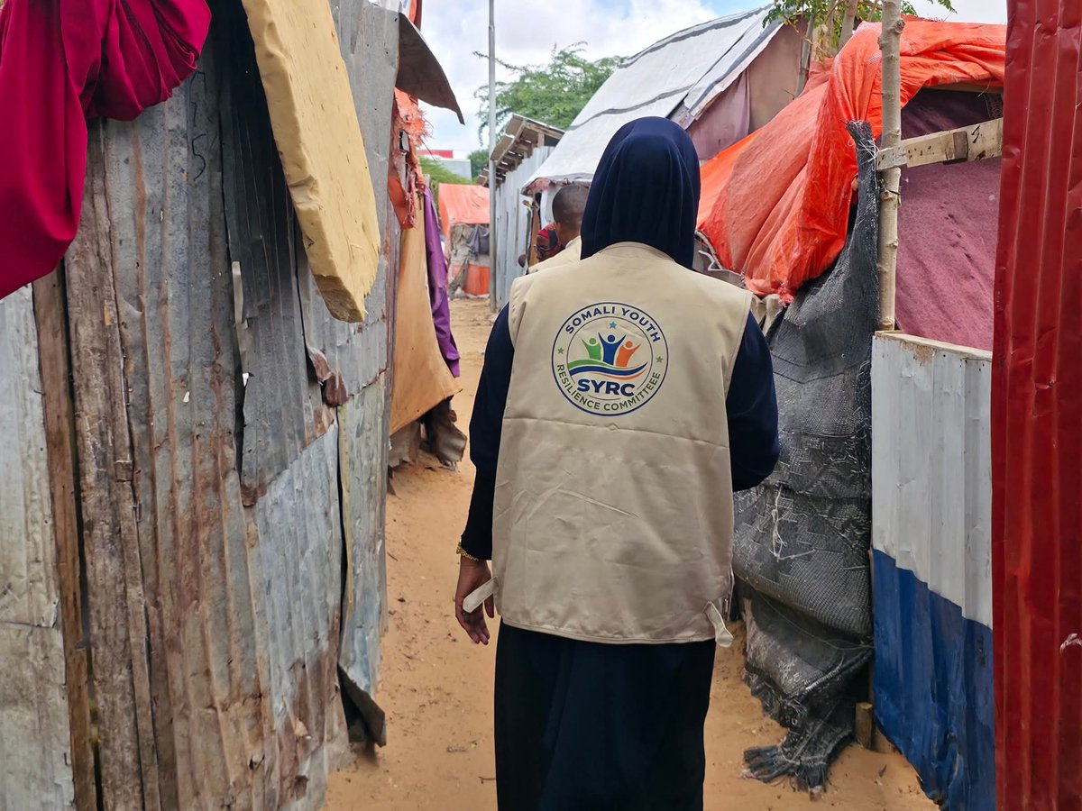 SYRCSomalia's tweet photo. As a result, women in the targeted camps reported increased awareness of protection risks and available services,  improved confidence in seeking support. 
“We now feel safer and more informed. We know where to go and who to talk to when we need help.” Says Amina, mother of four. https://t.co/gDTWSX2BSu