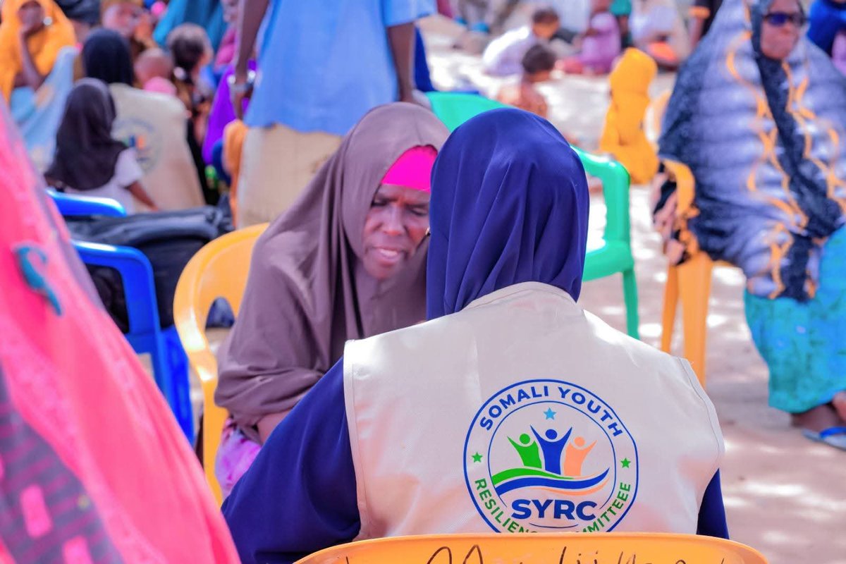 SYRCSomalia's tweet photo. As a result, women in the targeted camps reported increased awareness of protection risks and available services,  improved confidence in seeking support. 
“We now feel safer and more informed. We know where to go and who to talk to when we need help.” Says Amina, mother of four. https://t.co/gDTWSX2BSu