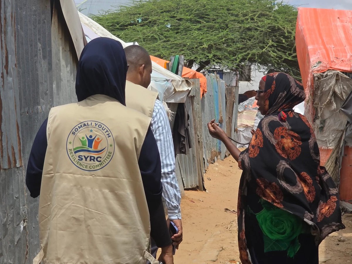 SYRCSomalia's tweet photo. As a result, women in the targeted camps reported increased awareness of protection risks and available services,  improved confidence in seeking support. 
“We now feel safer and more informed. We know where to go and who to talk to when we need help.” Says Amina, mother of four. https://t.co/gDTWSX2BSu