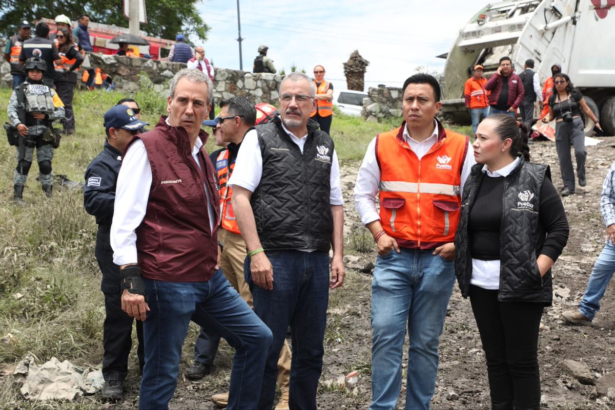 Global13_mx's tweet photo. Inspecciona Pepe Chedraui labores en el vaso regulador Puente Negro, así como afectaciones en la zona
https://t.co/vIkRCe3gwE https://t.co/MB5URINrpA
