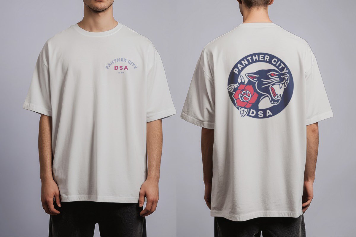 Rocking the DSA Fort Worth merch with the unofficial name on it