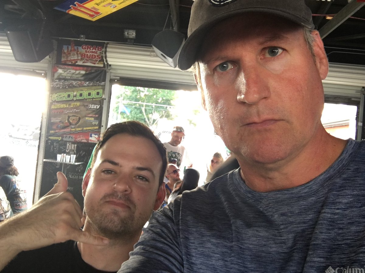 ROBWGRAY's tweet photo. Happy birthday to my pal and book-writing buddy @ChrisMWilliams

 May the bourbon flow freely (as the beer did for us in this photo from a decade ago)! https://t.co/4q4MuziULk