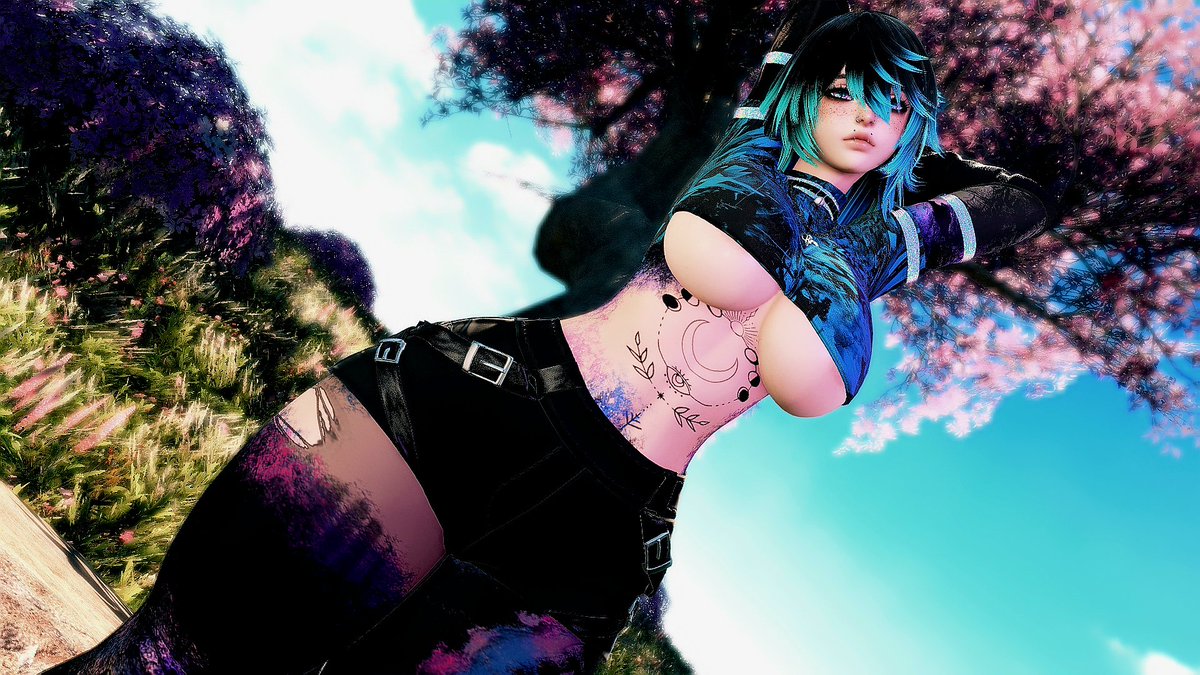 IcyVoid03's tweet photo. Dont you dare touch the belly. >> 
#Gpose 
#GPOSERS 
#eorzeaphotos 
#kitty https://t.co/QKC7PYDDLh