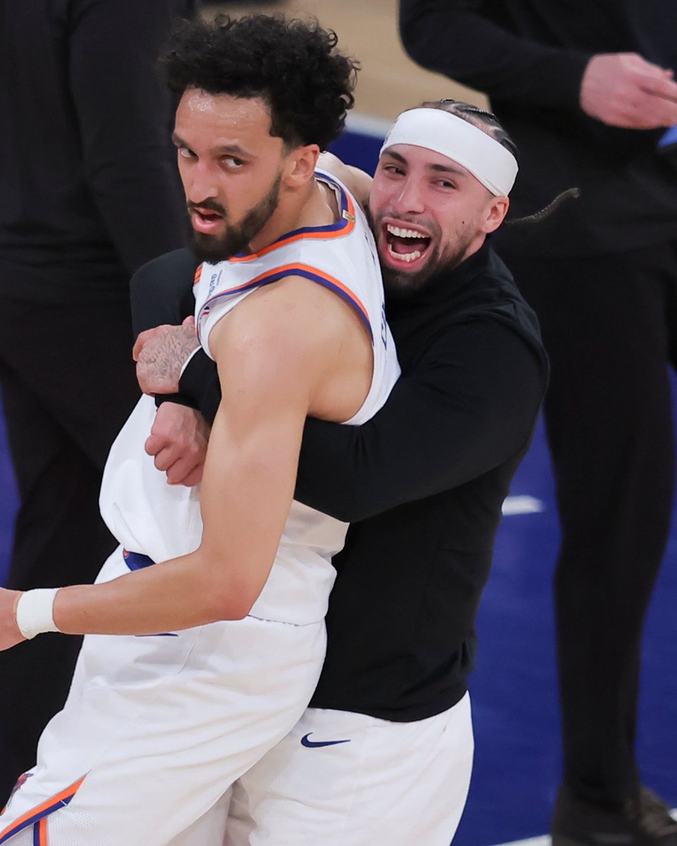 sny_knicks's tweet photo. These two are officially back for another run at a title https://t.co/TKMQwTOOR3