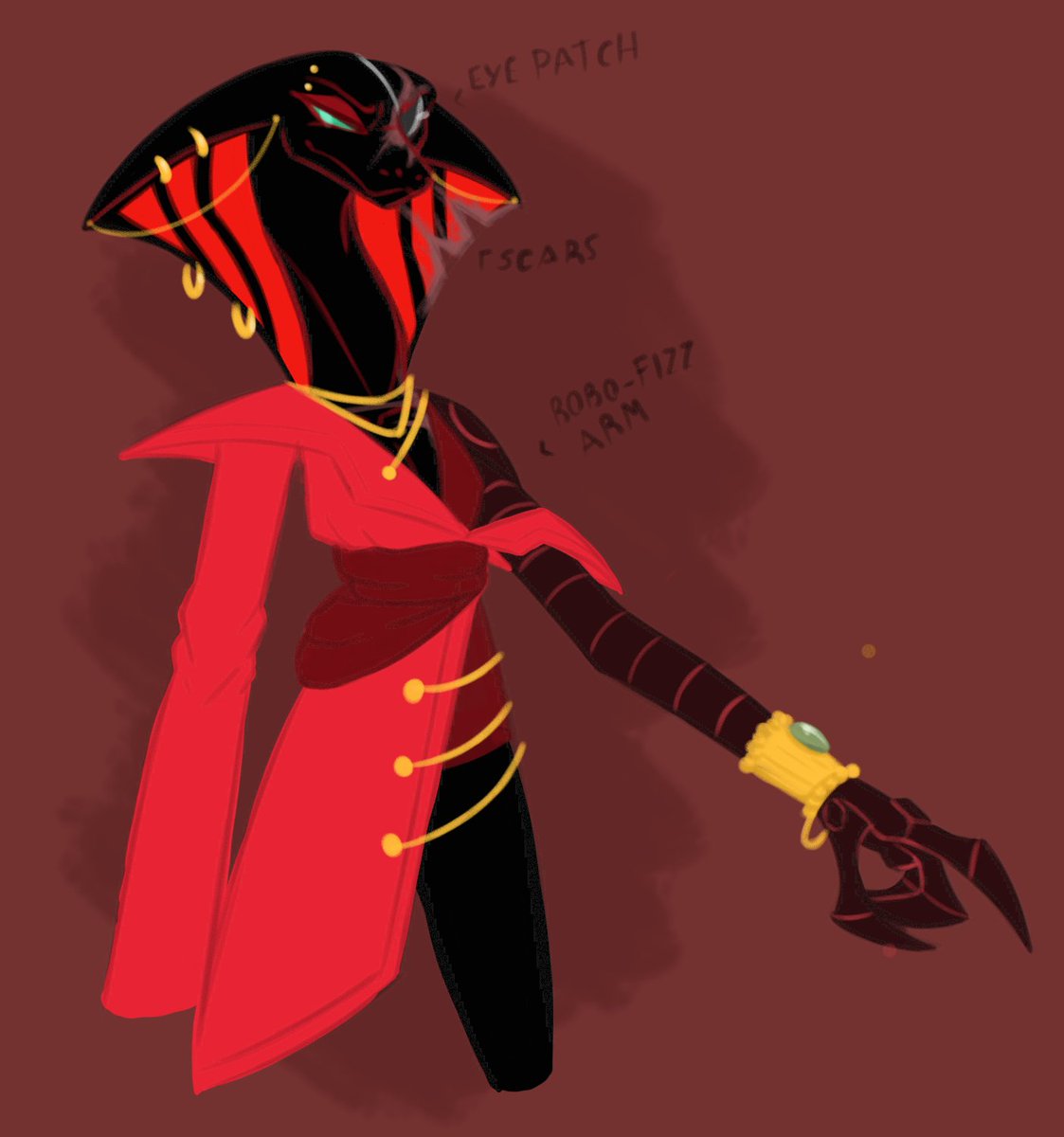 lGarrettl's tweet photo. Workin' on a Evil Goetia Character, does she look Evil enoug?

#Helluvaboss #HelluvabossOC #Helluvabossart https://t.co/42H6UF5nmv