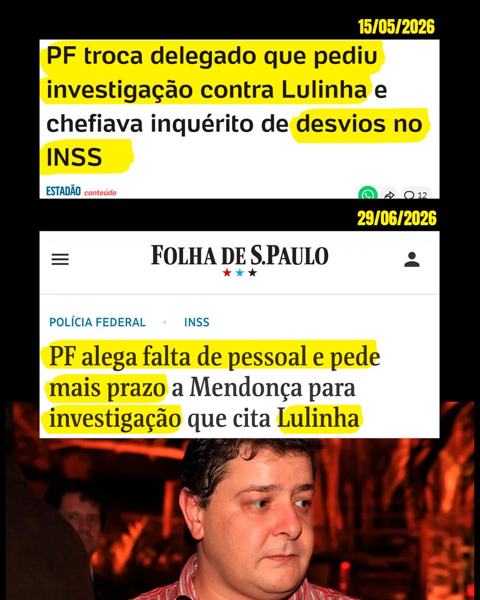 brom_elisa's tweet photo. Imaginem esse mesmo cenário no governo Bolsonaro, com um de seus filhos citado na investigação.

Alguém chamaria isso de coincidência ou as acusações de interferência na PF e obstrução da Justiça já estariam dominando o noticiário? https://t.co/J8bWkJJJjq