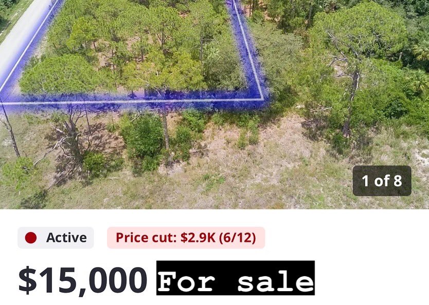 arielramirezcre's tweet photo. A lot of people assume investing in real estate means buying a house, dealing with tenants, repairs, insurance, and everything that comes with it.

The truth is, sometimes one of the simplest ways to get started is with vacant land.
This lot just sold for $24,000. https://t.co/BKHhT9VhX1