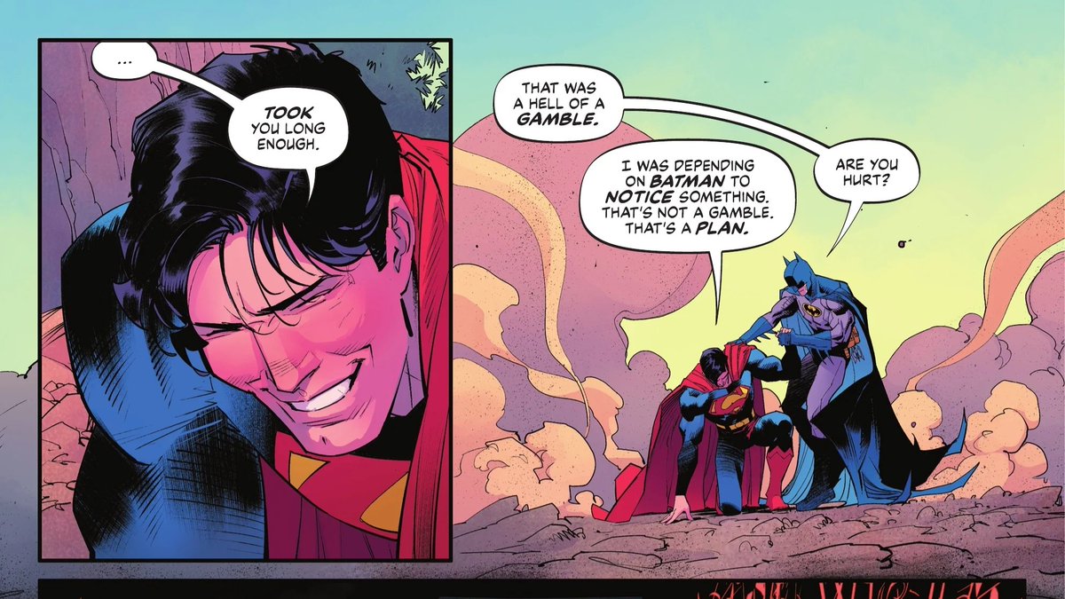 aniluojl's tweet photo. ＃superbat I love seeing Bruce absolutely frantic and losing his mind every time something happens to Clark. https://t.co/vPwvUEruY3